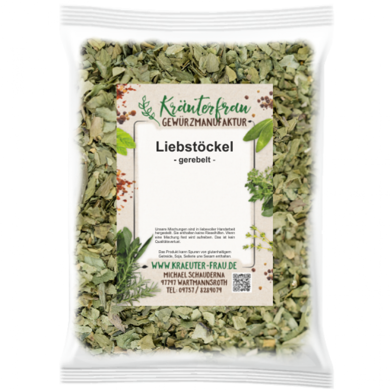 Liebstöckel, gerebelt - 15 g